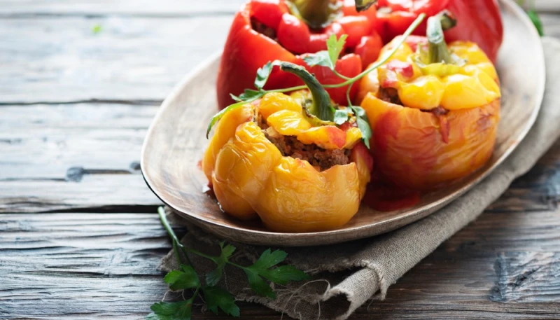 petits farcis provençaux, mini portions