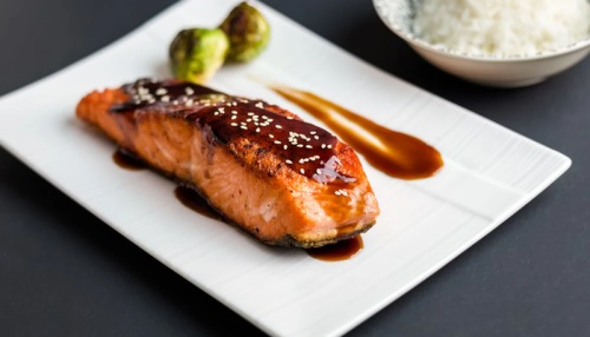 Saumon grillé sauce teriyaki
