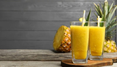 Cocktail d'été à l'ananas