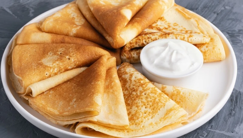 Crêpes minute au micro-ondes