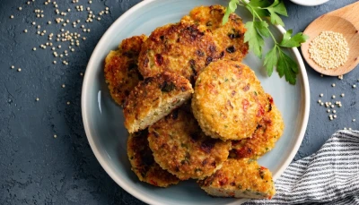 Galettes de quinoa croustillantes