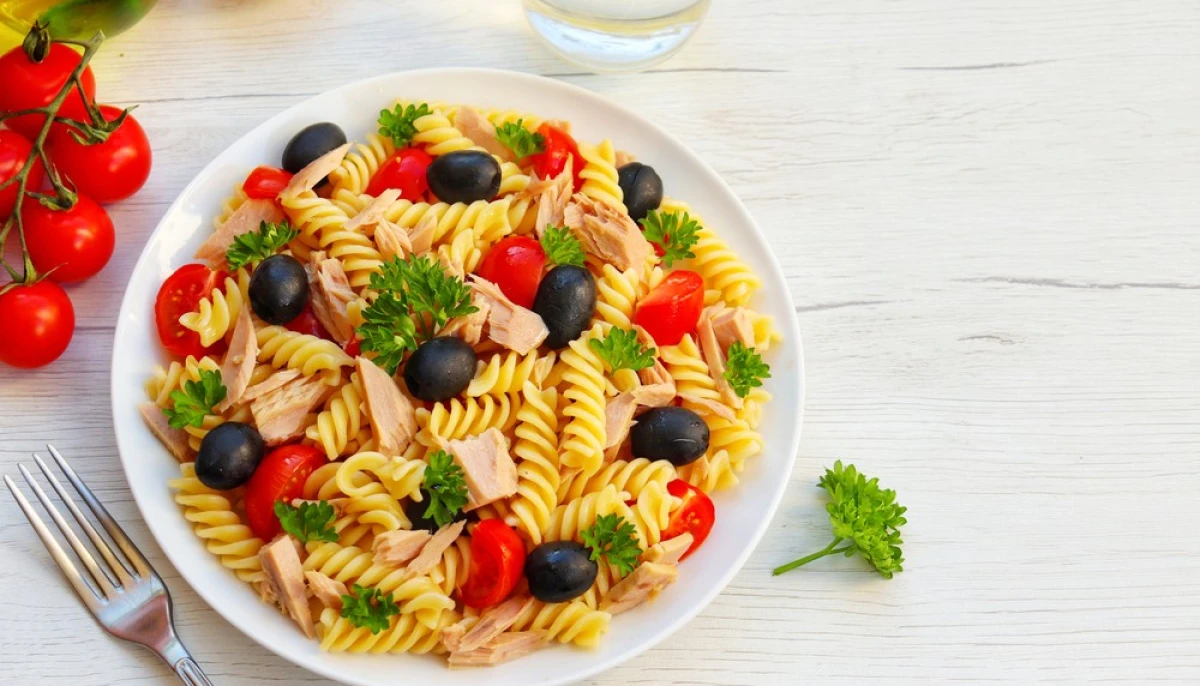 Salade de pâtes estivale