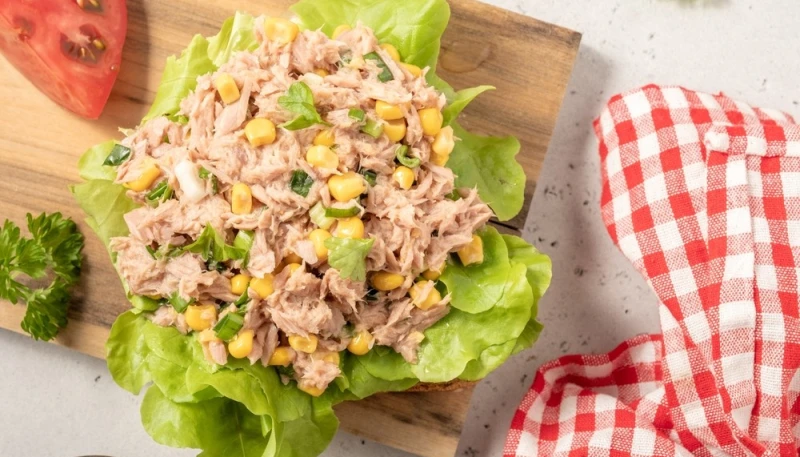 Salade express thon et maïs