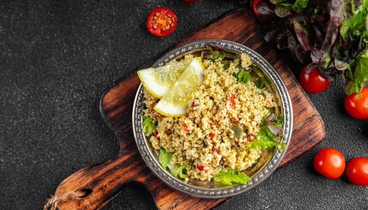 Taboulé minute au couscous et légumes croquants