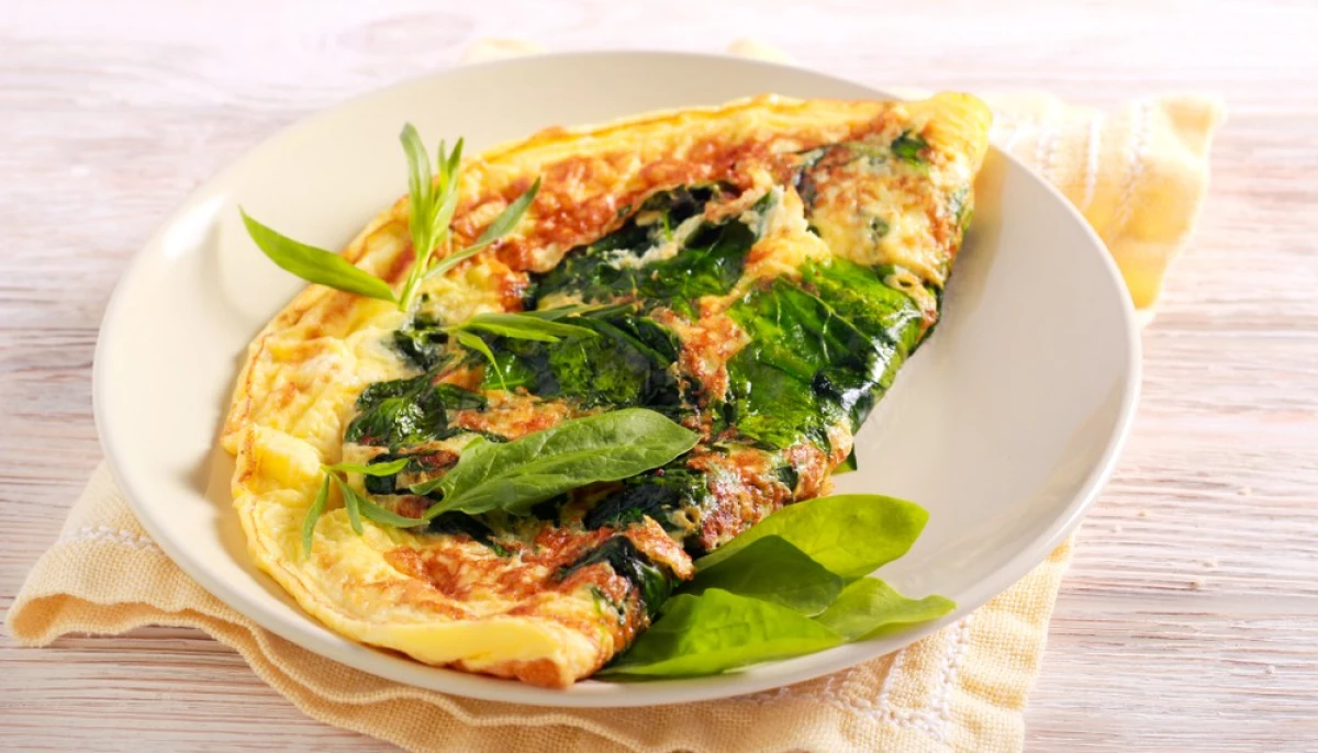 Omelette aux herbes