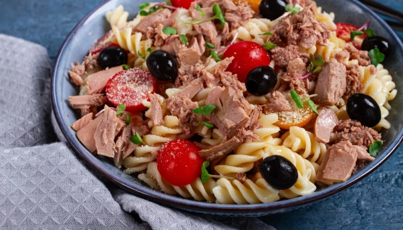 Salade de pâtes au thon
