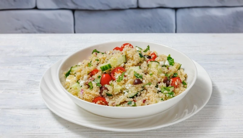 Salade de quinoa aux tomates