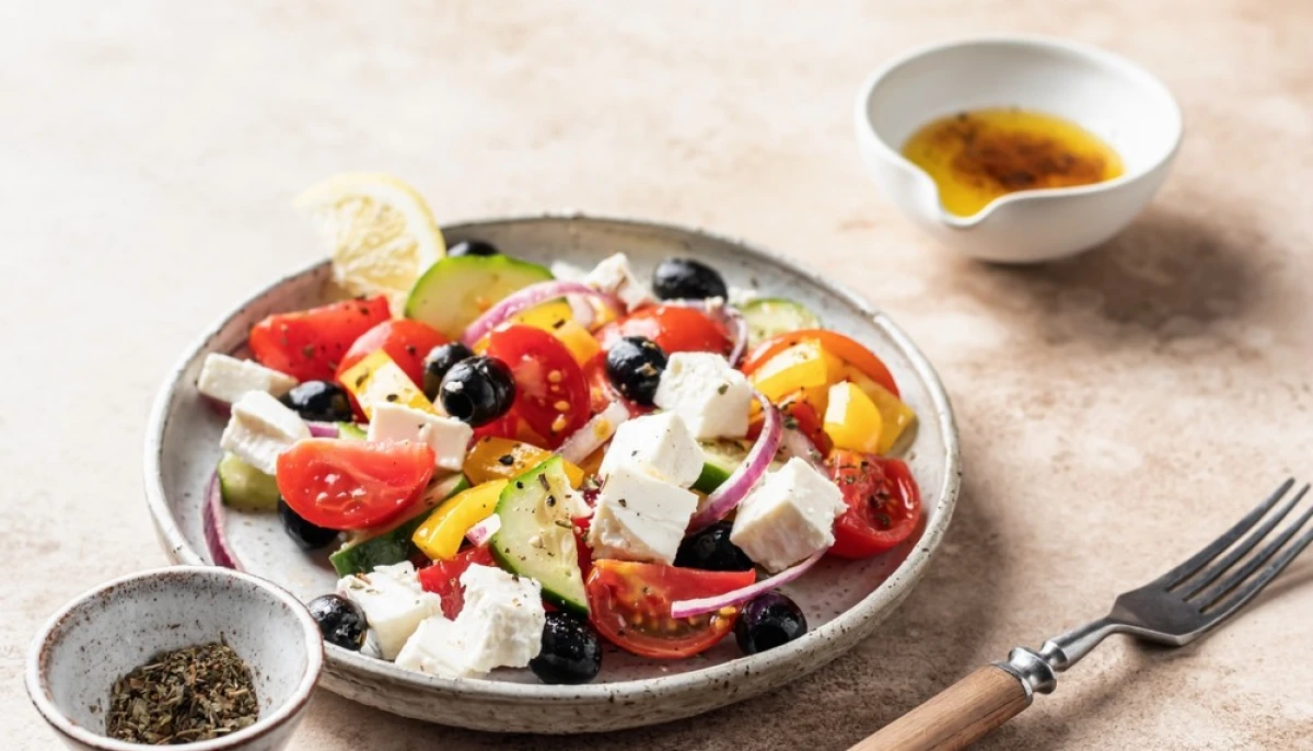 Salade grecque traditionnelle