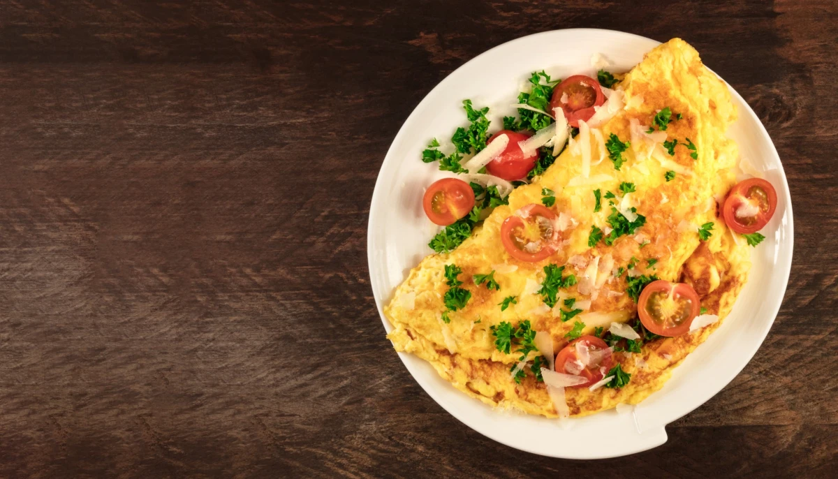 Omelette aux légumes