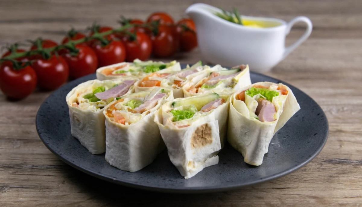 Wrap express au jambon