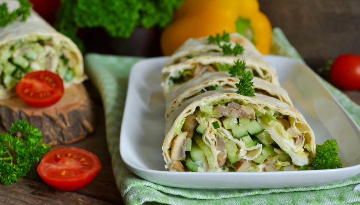 Wrap thon-mayo-concombre