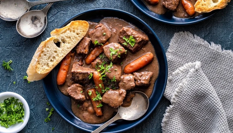 Boeuf bourguignon traditionnel