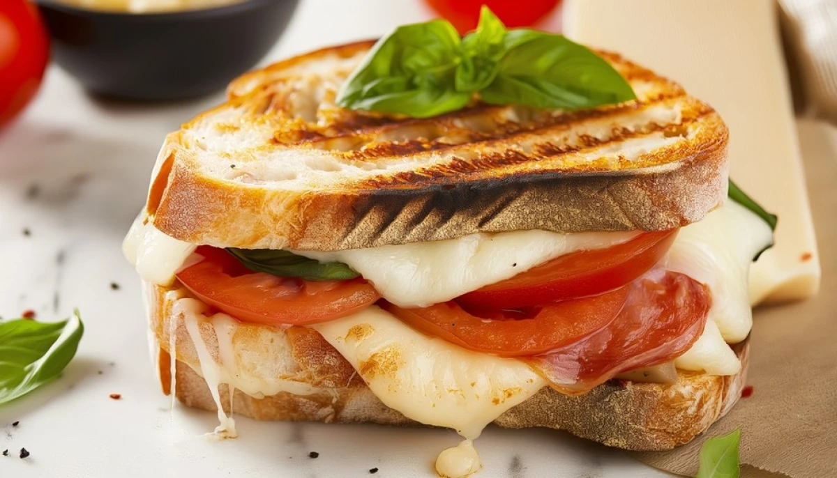 Délicieux sandwich au fromage grillé