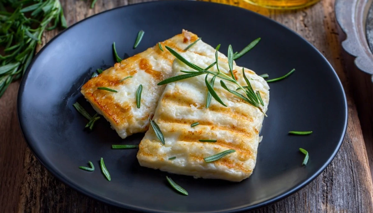 Fromage d'halloumi grillé