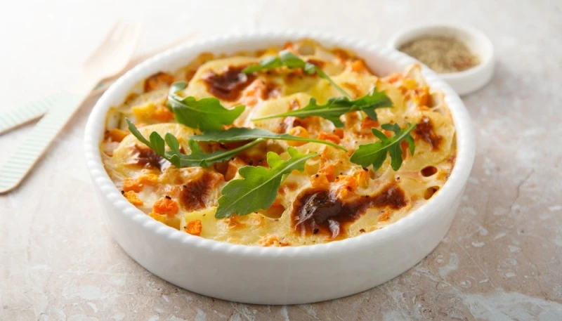 Gratin de courge butternut