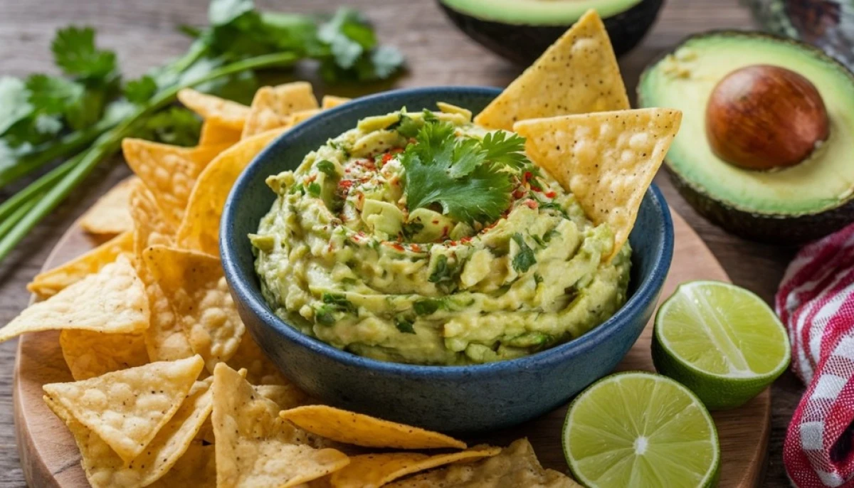 Guacamole aux frites