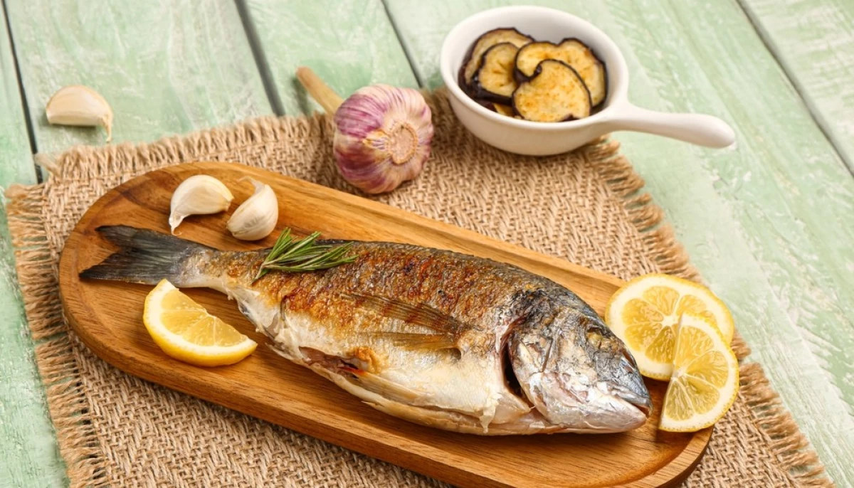 Poissons dorés grillés