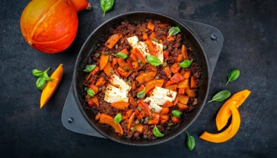 Ragoût de viande de boeuf hachée