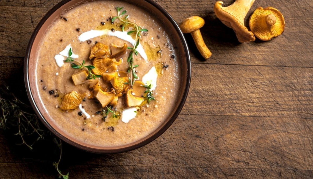 🍄 Soupe aux champignons express