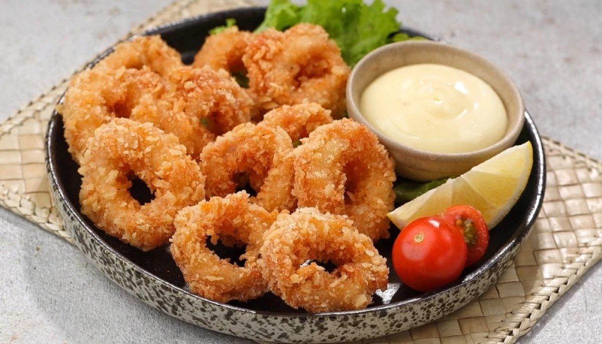 🦑 Calamars frits croustillants