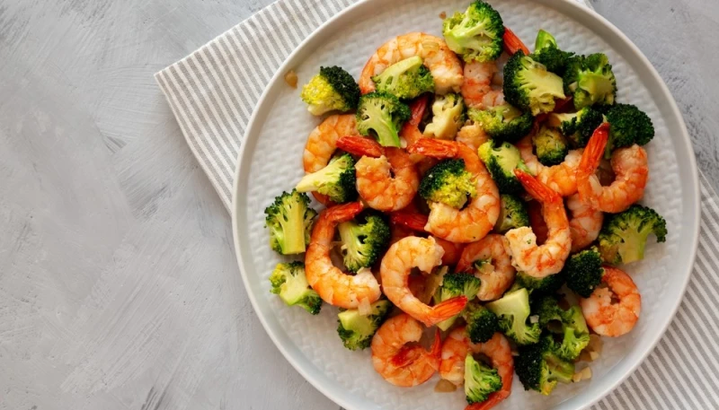 🥦 Crevettes Sautées au Brocoli