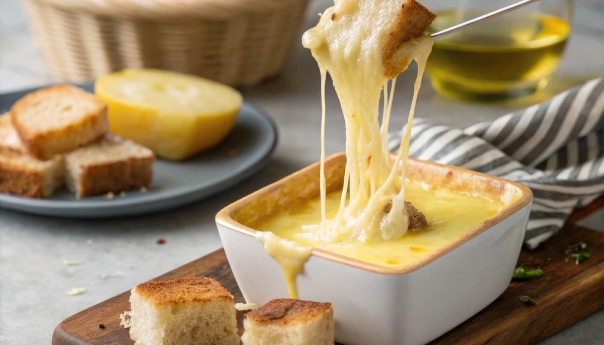 🧀 Fondue au fromage traditionnelle
