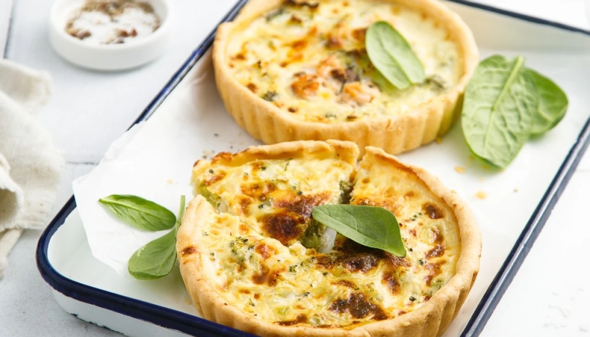 🥧 Quiche traditionnelle au saumon