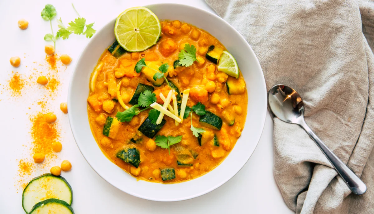 Curry de légumes végétarien