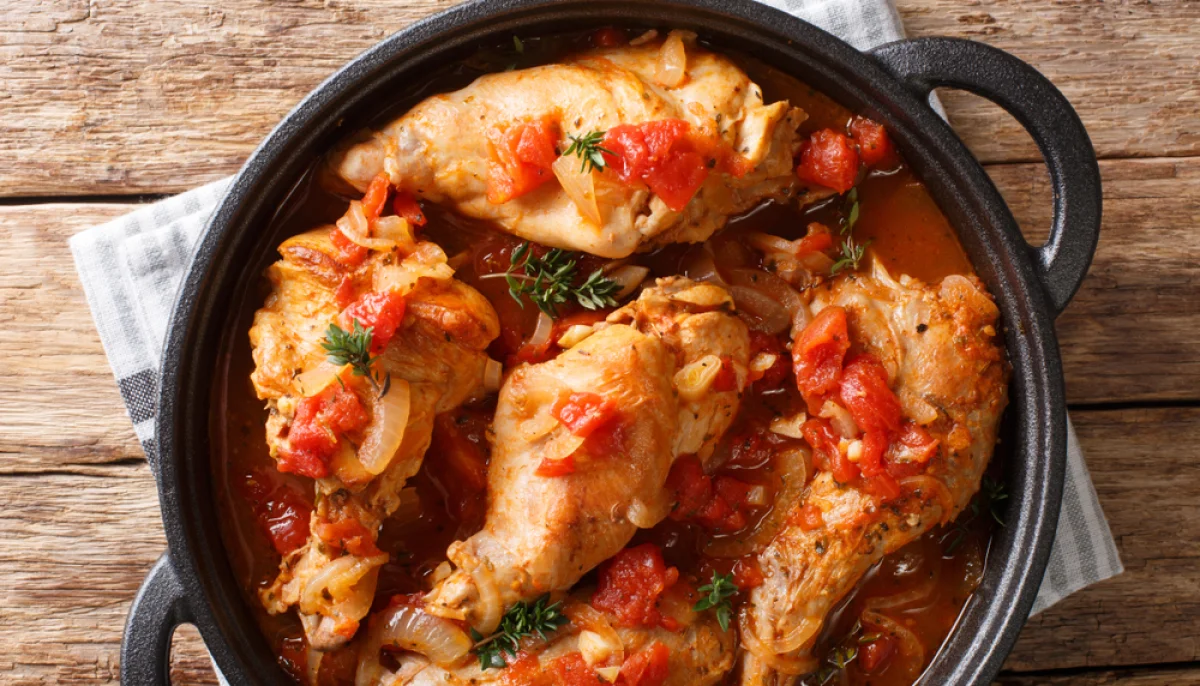 Poulet à la provençale