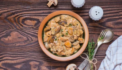 Blanquette de dinde simplifiée