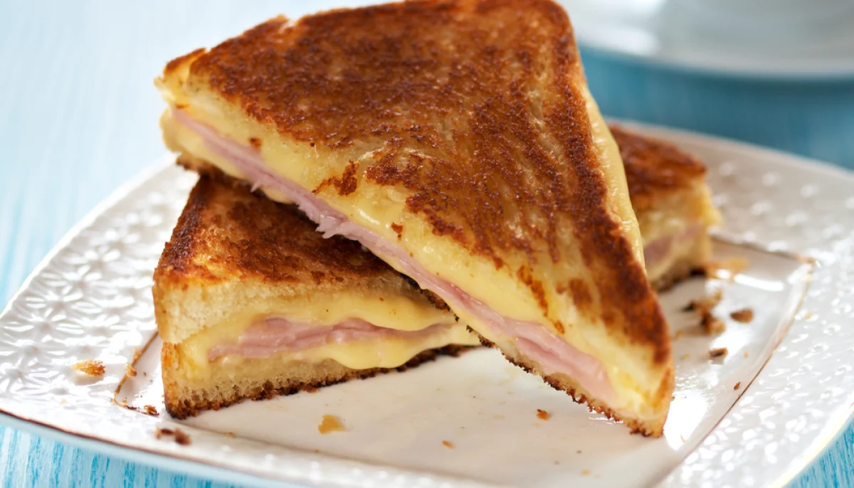 Croque monsieur à la poêle