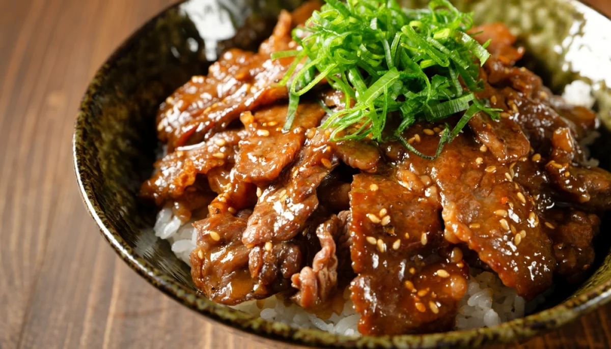 Émincé de bœuf miel-soja