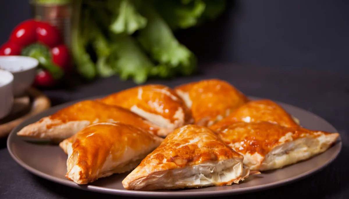 Mini-bouchées feuilletées aux champignons