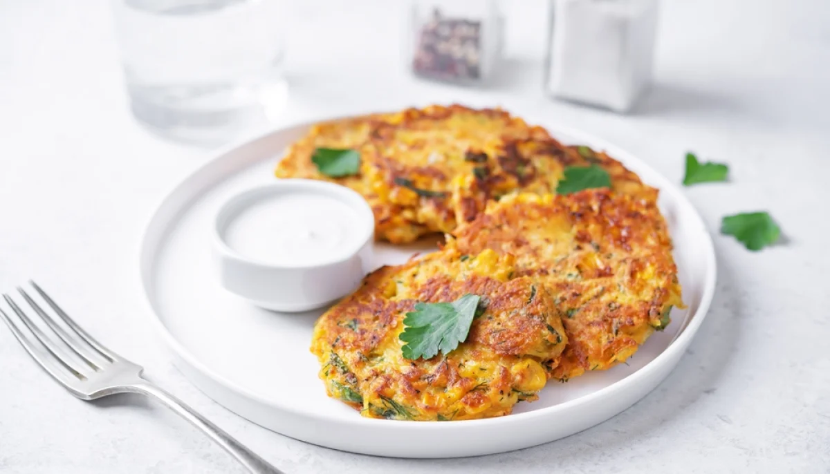 Galettes de légumes variés