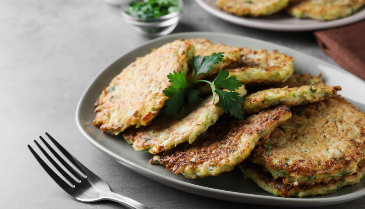 Galettes pommes de terre & épinards