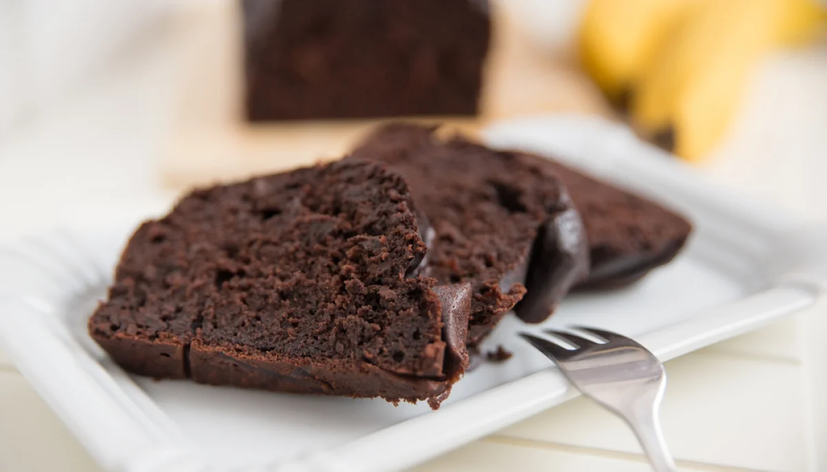 Gâteau moelleux à la banane et chocolat
