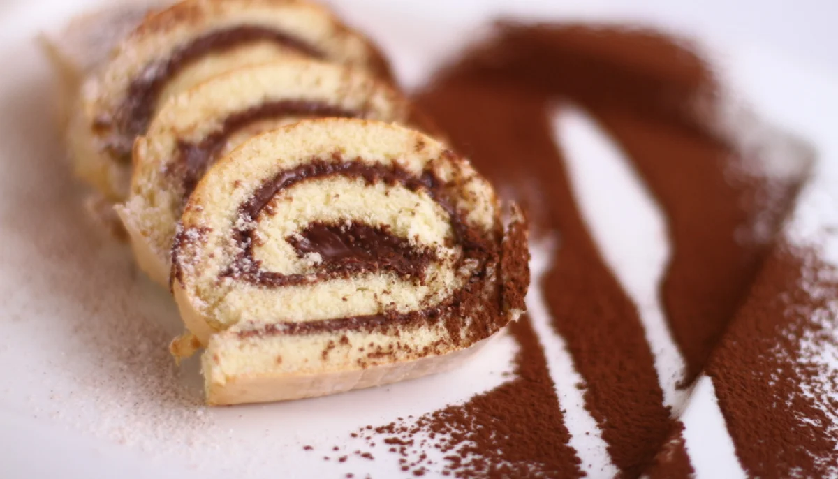 Mini-bûches à la mousse chocolat (noël)