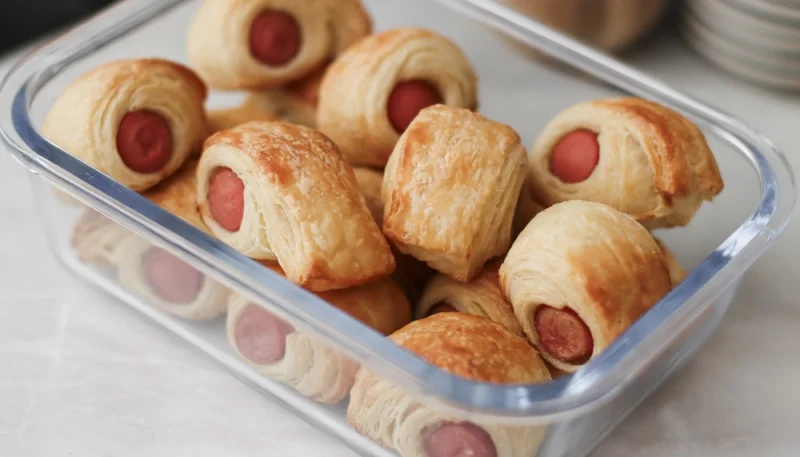 Mini hot-dogs feuilletés