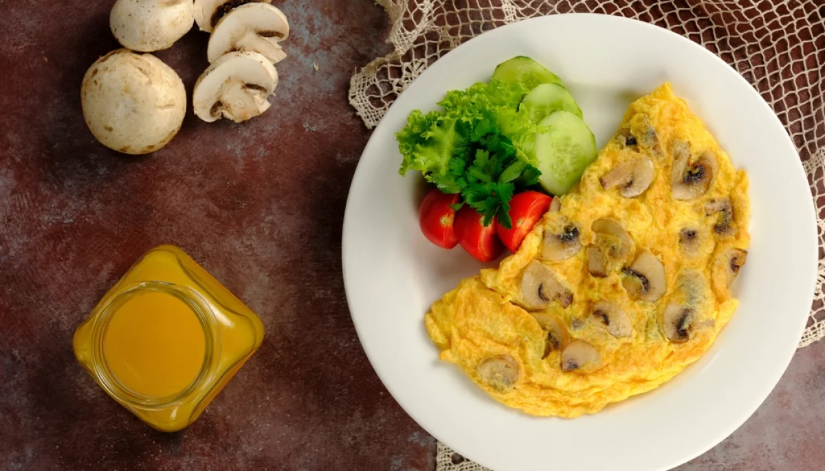 Omelette forestière