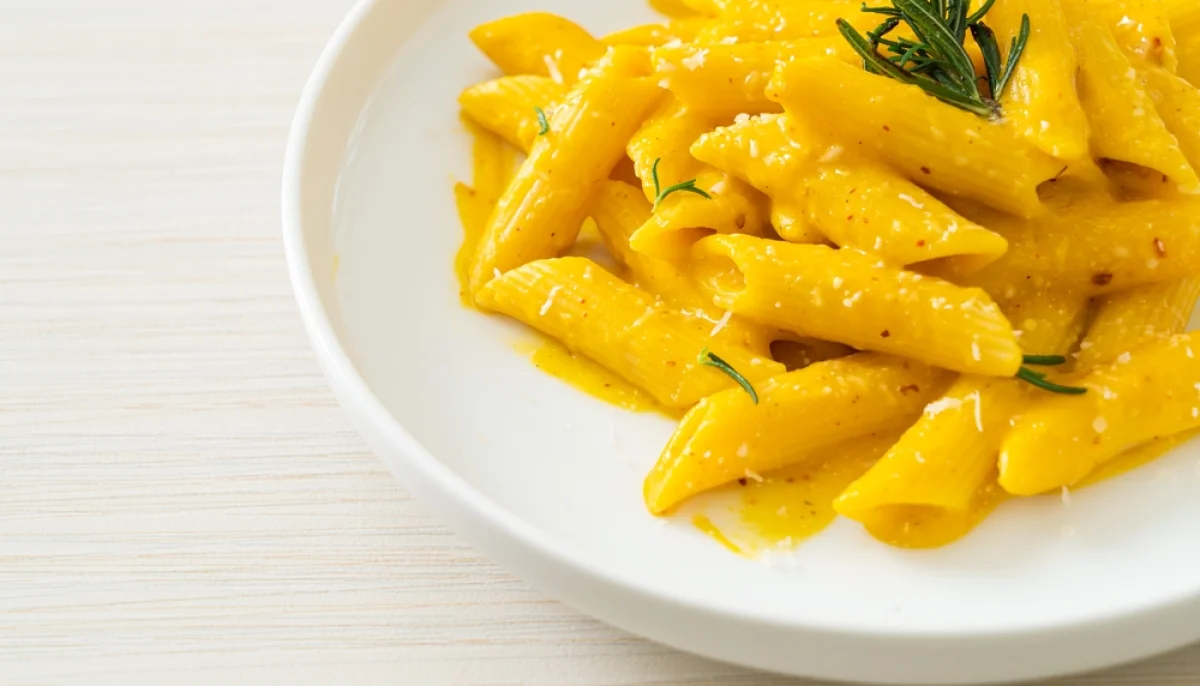 Pâtes à la sauce butternut