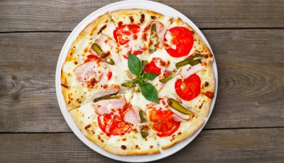 Pizza wrap maison