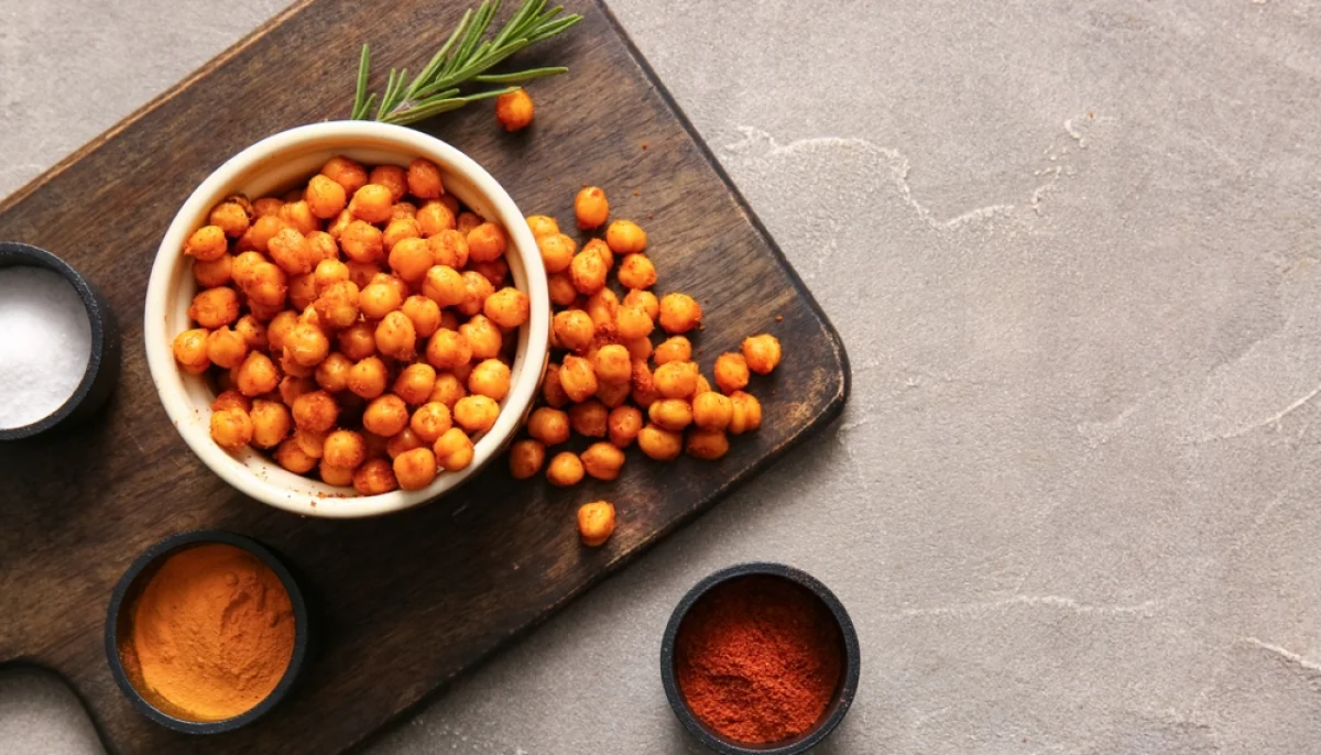 Pois chiches rôtis au paprika