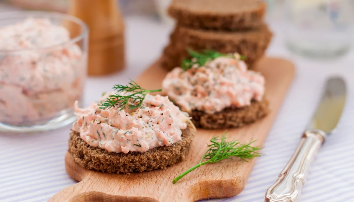 Rillettes de saumon fumé