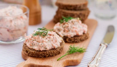 Rillettes de saumon fumé