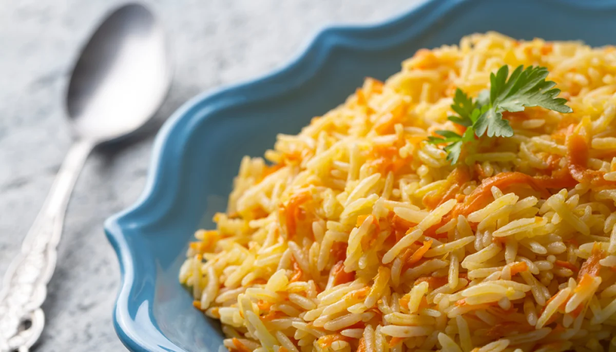 Riz pilaf carotte & oignon