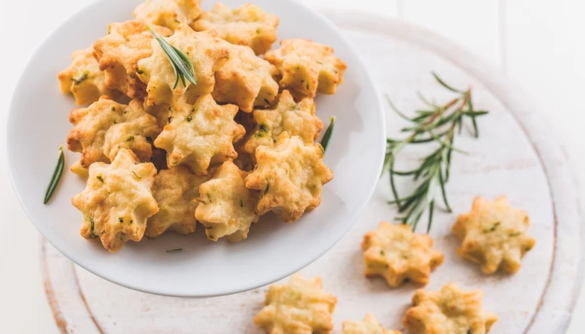 Sablés parmesan & romarin