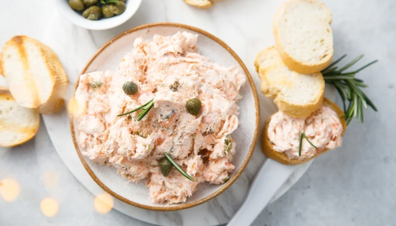 Tartinade saumon & citron (noël)