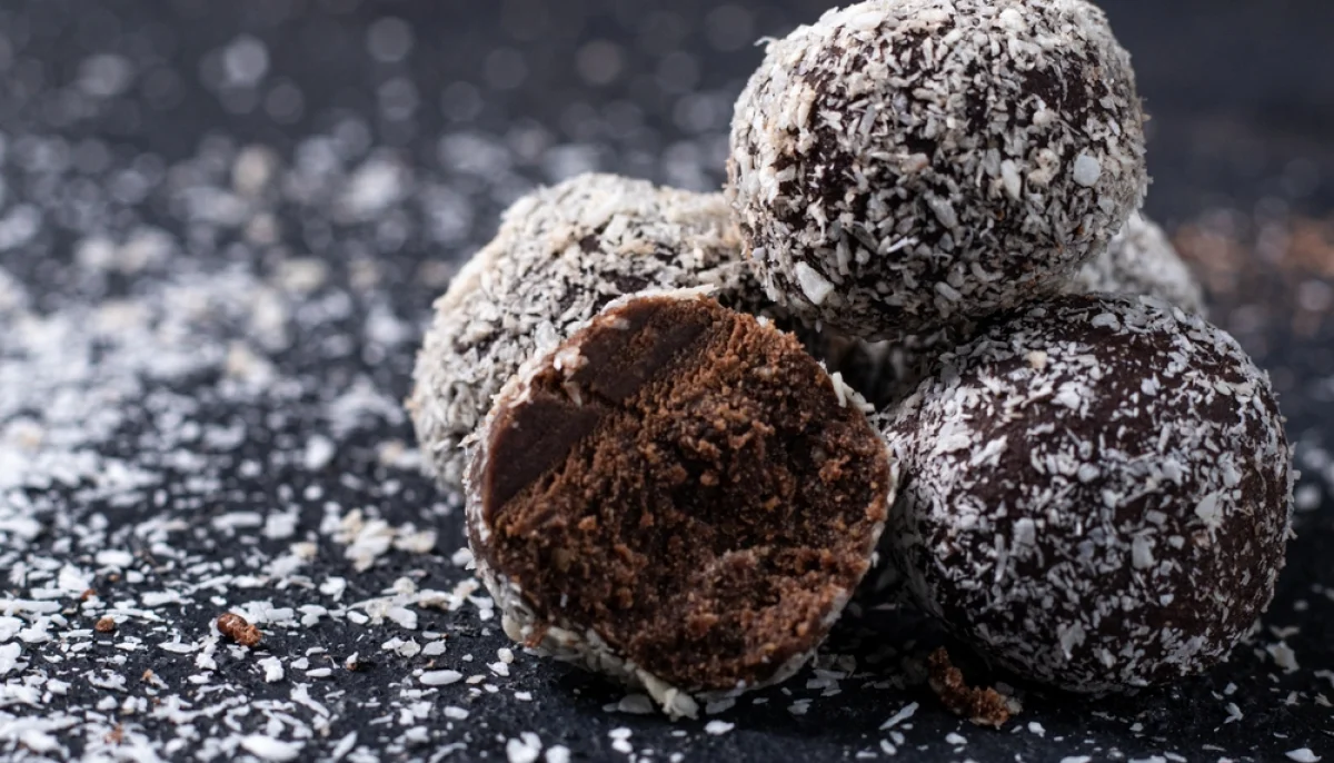 Truffes chocolat & coco (réveillon)