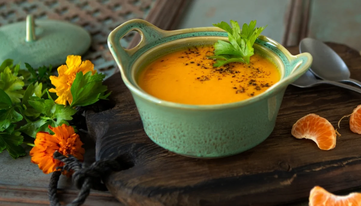 Velouté carotte & orange