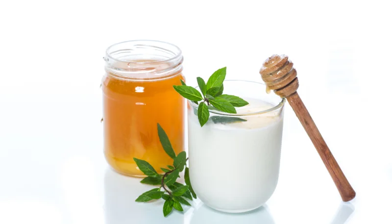 Yaourts miel et fleur d'oranger